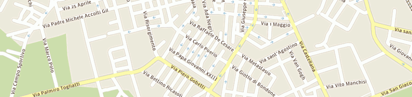 Mappa della impresa csc srl a CONVERSANO