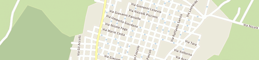 Mappa della impresa de feudis dott cosimo a MASSAFRA