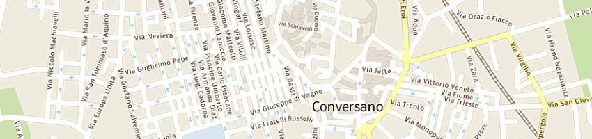 Mappa della impresa federazione italiana autonoma lavoratori sanita' a CONVERSANO
