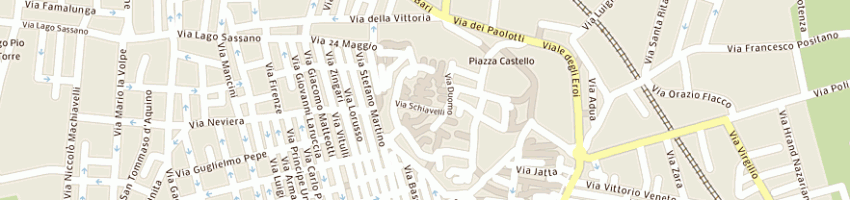Mappa della impresa toscano onofrio a CONVERSANO