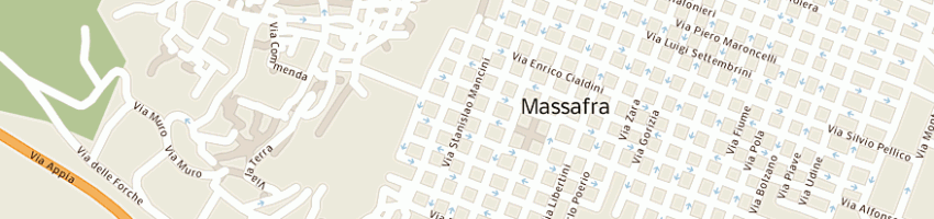 Mappa della impresa diffusione gioielli srl a MASSAFRA