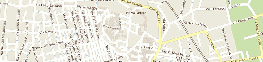 Mappa della impresa fondazione giuseppe di vagno (1889-1921) a CONVERSANO