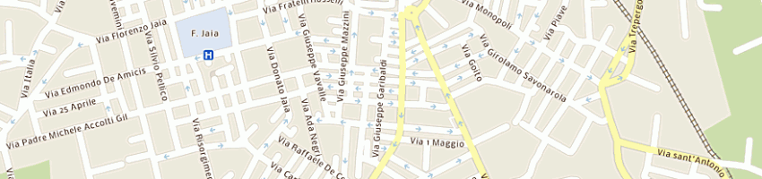 Mappa della impresa cafs di storno vito a CONVERSANO