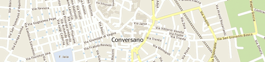 Mappa della impresa rotunno francesco a CONVERSANO