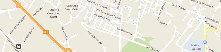 Mappa della impresa bello fernando antonio a MASSAFRA