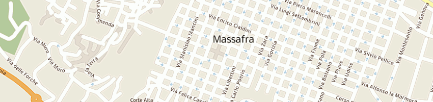 Mappa della impresa ricalcont (srl) a MASSAFRA