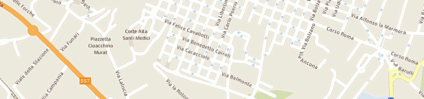 Mappa della impresa donvito dr vito a MASSAFRA
