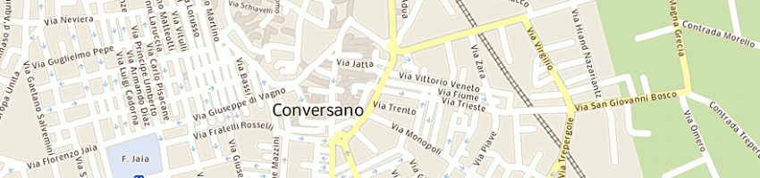Mappa della impresa fanelli francesco a CONVERSANO