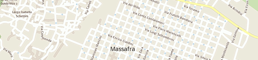 Mappa della impresa siai spa a MASSAFRA