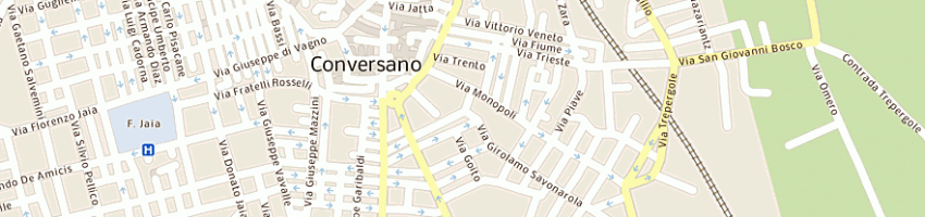 Mappa della impresa mezzapesa clima di mezzapesa michele a CONVERSANO