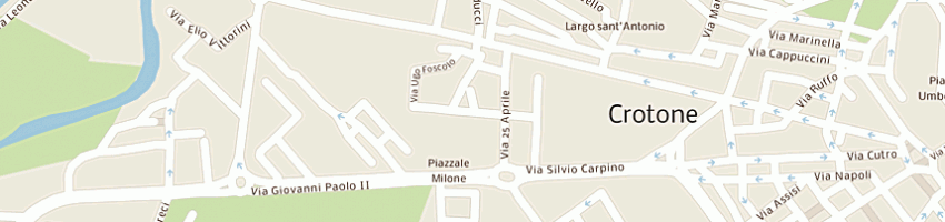 Mappa della impresa pantuso anna maria a CROTONE