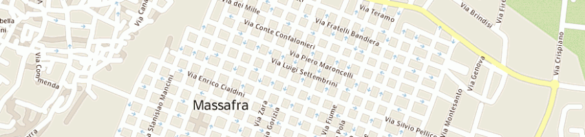 Mappa della impresa zen fitness a MASSAFRA