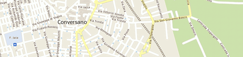 Mappa della impresa berardi luciano a CONVERSANO