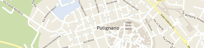 Mappa della impresa klero' sas di campanella clelia e c a PUTIGNANO