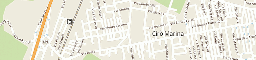 Mappa della impresa abbonante antonio a CIRO MARINA