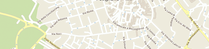 Mappa della impresa scardicchio donato a BARI