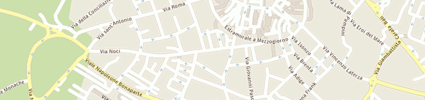 Mappa della impresa c e b ferramenta - falegnameria di cervellera a a PUTIGNANO