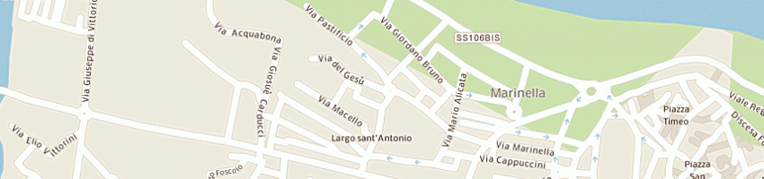 Mappa della impresa comune di crotone  a CROTONE
