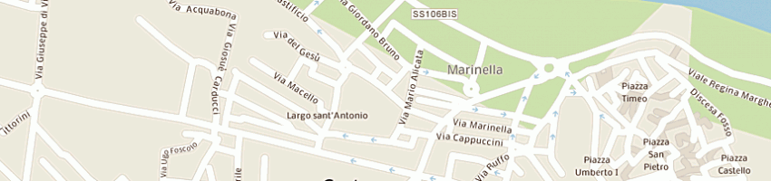 Mappa della impresa siulp a CROTONE