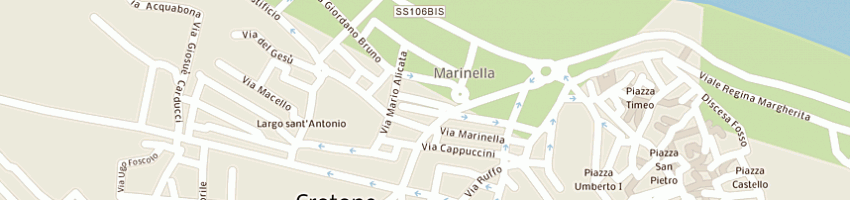 Mappa della impresa scarriglia domenico a CROTONE