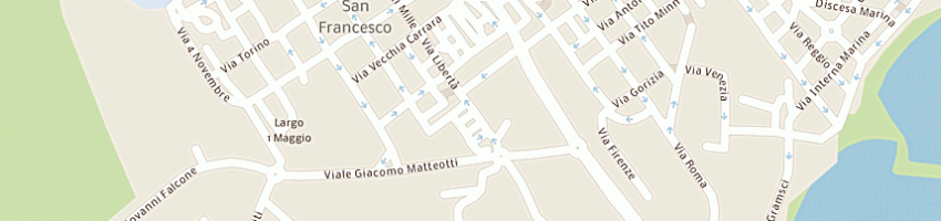 Mappa della impresa megna angela a CROTONE