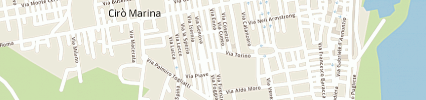 Mappa della impresa cerrelli avv giancarlo ed associati  a CROTONE