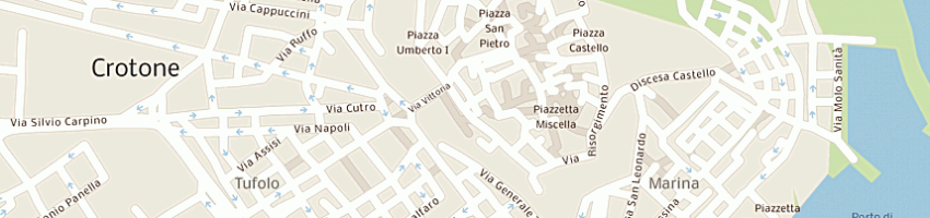 Mappa della impresa isabella sposa di bonifazio isabella  a CROTONE