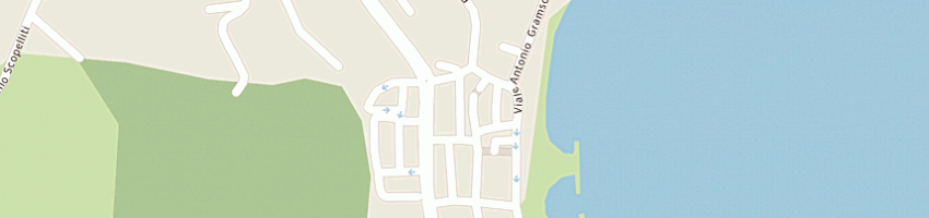 Mappa della impresa ristorante la sosta da marcello srl  a CROTONE