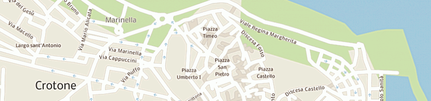 Mappa della impresa societa' 'dante alighieri' comitato di crotone  a CROTONE