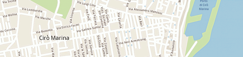 Mappa della impresa caruso cataldo vincenzo a CIRO MARINA