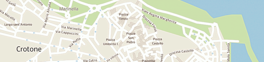 Mappa della impresa ordine provinciale architetti  a CROTONE