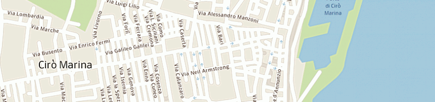Mappa della impresa asteriti sas di asteriti onofrio e c a CIRO MARINA