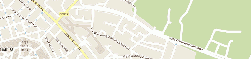 Mappa della impresa agenzia mercurio di bianco gabriella e csas a PUTIGNANO