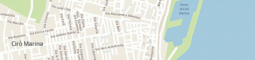 Mappa della impresa luca' alessandra a CIRO MARINA