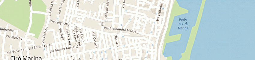 Mappa della impresa trifiro' guido a CIRO MARINA