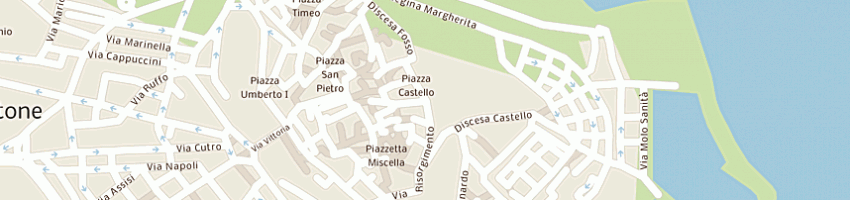 Mappa della impresa integest sdf di racco maurizio a CROTONE
