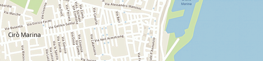 Mappa della impresa acri leonardo a CIRO MARINA