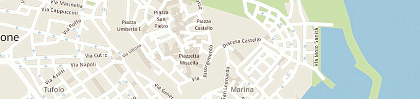 Mappa della impresa albani  a CROTONE