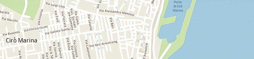 Mappa della impresa krimisa costruzioni sas di frustillo alfonso  a CIRO 
