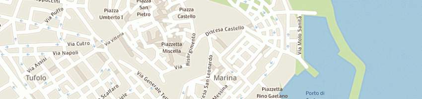 Mappa della impresa de siena francesco a CROTONE