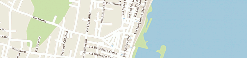 Mappa della impresa torchia giuseppe arredamenti a CIRO MARINA