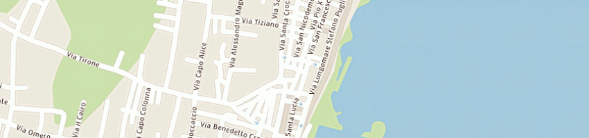 Mappa della impresa scida maurizio  a CROTONE