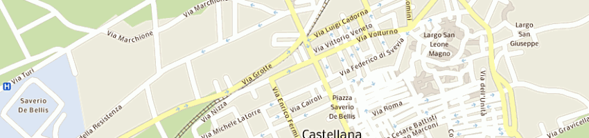 Mappa della impresa marisa srl a CASTELLANA GROTTE