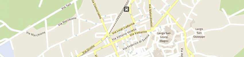 Mappa della impresa bianco antonia a CASTELLANA GROTTE