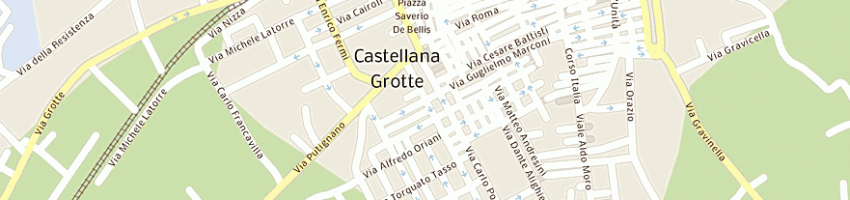 Mappa della impresa tecnoscavi di petitti giuseppe e c sas a CASTELLANA GROTTE