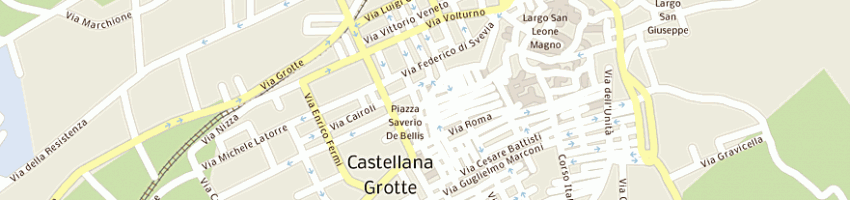 Mappa della impresa amodio giuseppina a CASTELLANA GROTTE