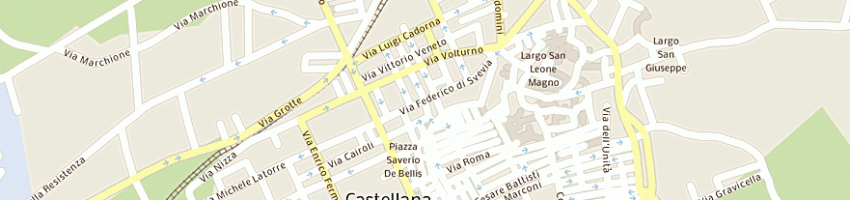 Mappa della impresa autoscuola san cristoforo di mazzarisi marco a CASTELLANA GROTTE