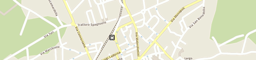 Mappa della impresa centro elaborazioni dati di laterza giuseppina e c sas a CASTELLANA GROTTE