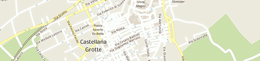 Mappa della impresa confederazione italiana sindacati lavoratori a CASTELLANA GROTTE
