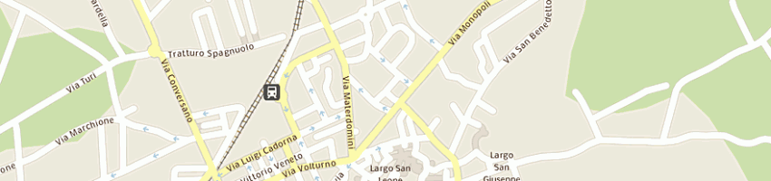 Mappa della impresa sonnante antonio a CASTELLANA GROTTE